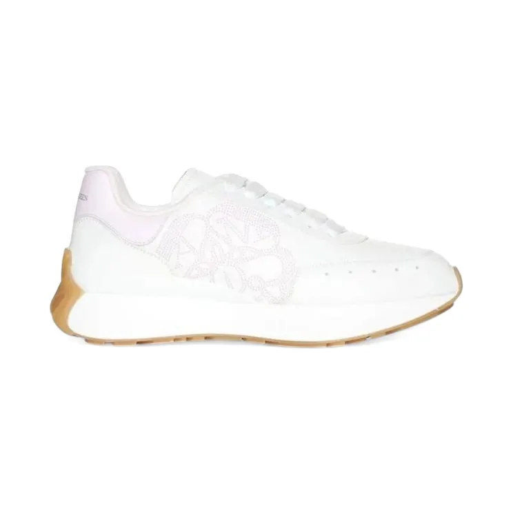 Alexander McQueen Sprint Runner White Pink (755637 WIDN9 8855)