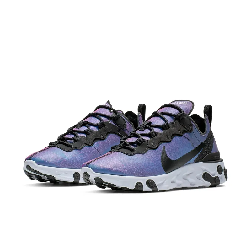 Nike React Element 55 Premium Laser Fuchsia (W) Black/Black/Laser Fuchsia (CD6964-001)