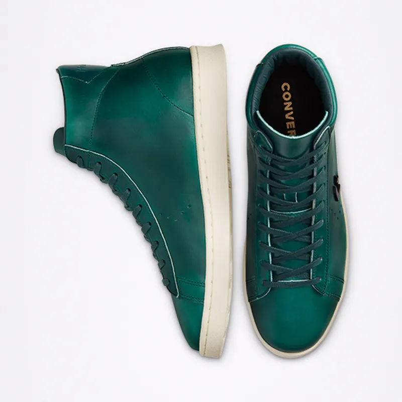 Converse Converse x Horween Pro Leather High Top Lyons Blue/egret/sea Moss (168751C)