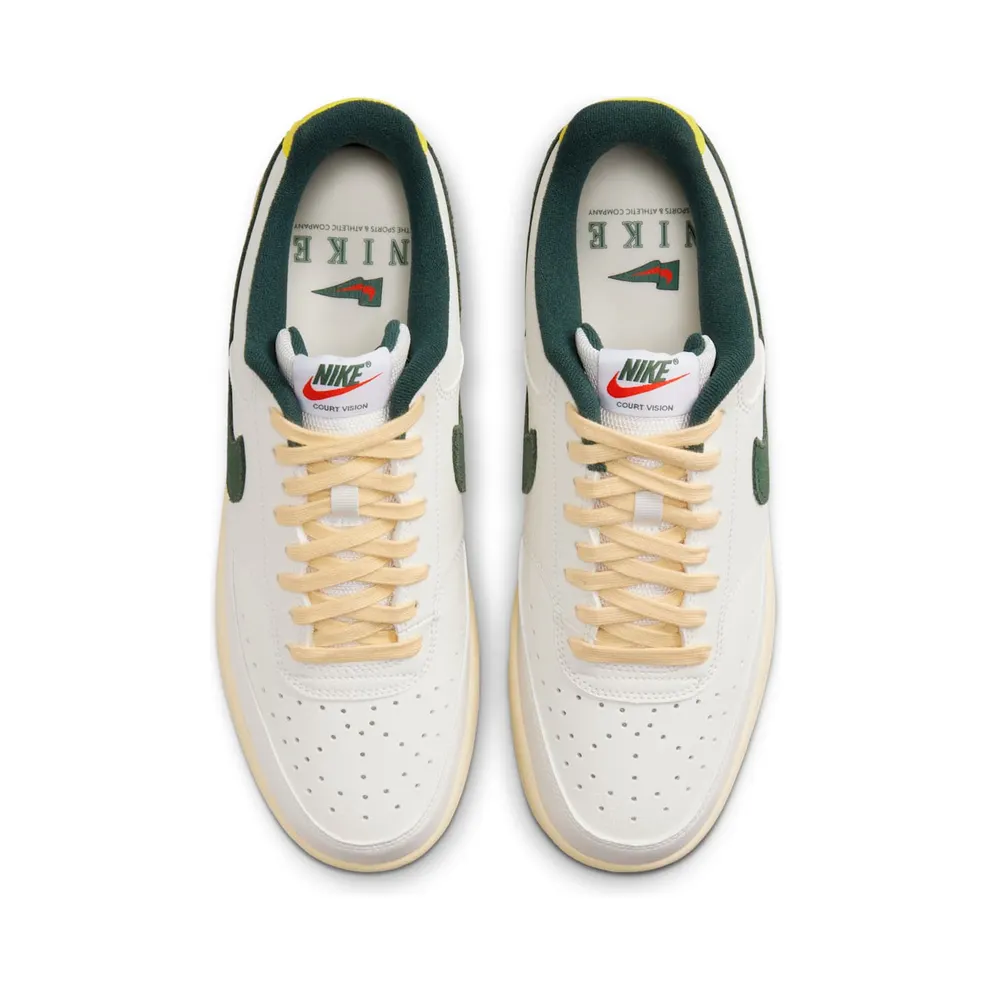 Nike Court Vision Low Sail Pro Green Opti Yellow (FD0320-133)