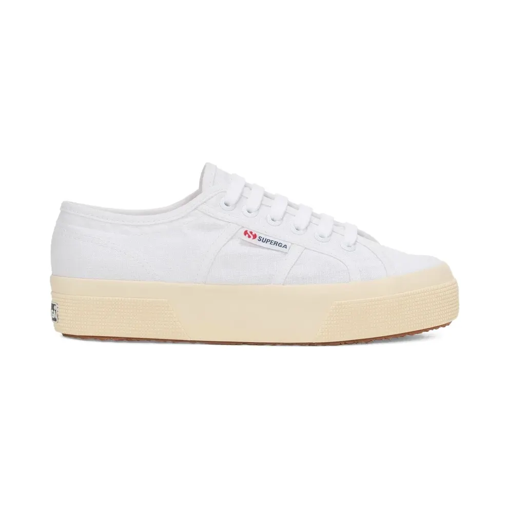 Superga 2740 with plateauzool – White (S5133TW)