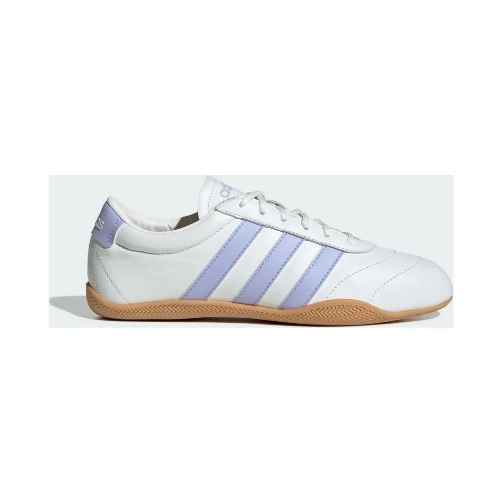 Adidas Grand Court Lo “Core White / Violet Tone / Gum” (JQ9686)