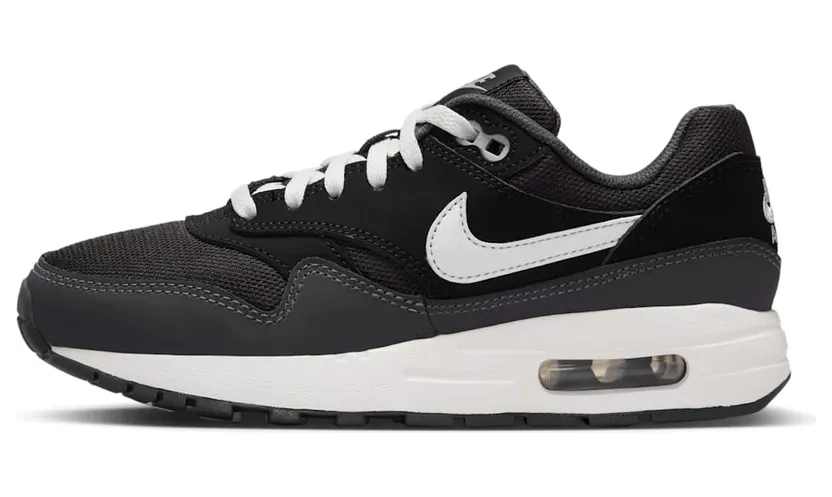 Nike Air Max 1 Black Anthracite Metallic Silver White (DZ3307-005)