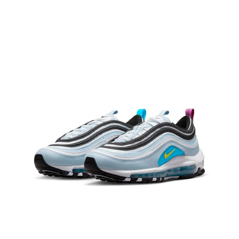 Nike Air Max 97 GS “Blue Whisper Opti Yellow” (921522-408)
