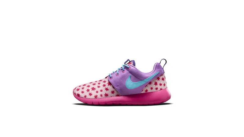 Nike Roshe One Print Prism Pink (GS) Prism Pink/Blue-Fuchsia (677784-604)