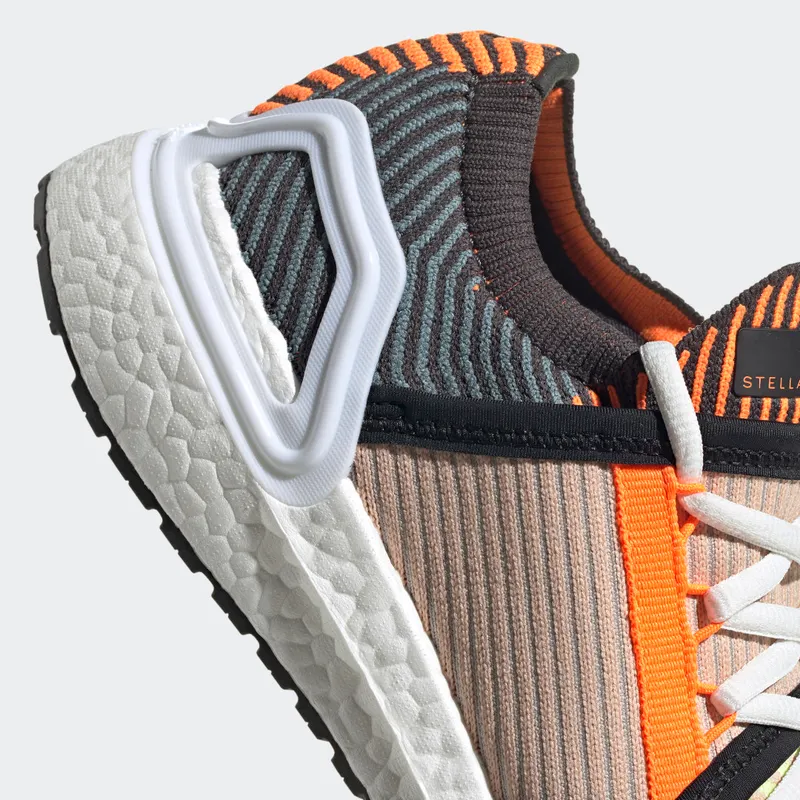 adidas Ultra Boost 20 Stella McCartney Light Flash Yellow Soft Powder (W) Light Flash Yellow/Soft Powder/Utility Black (FW6360)