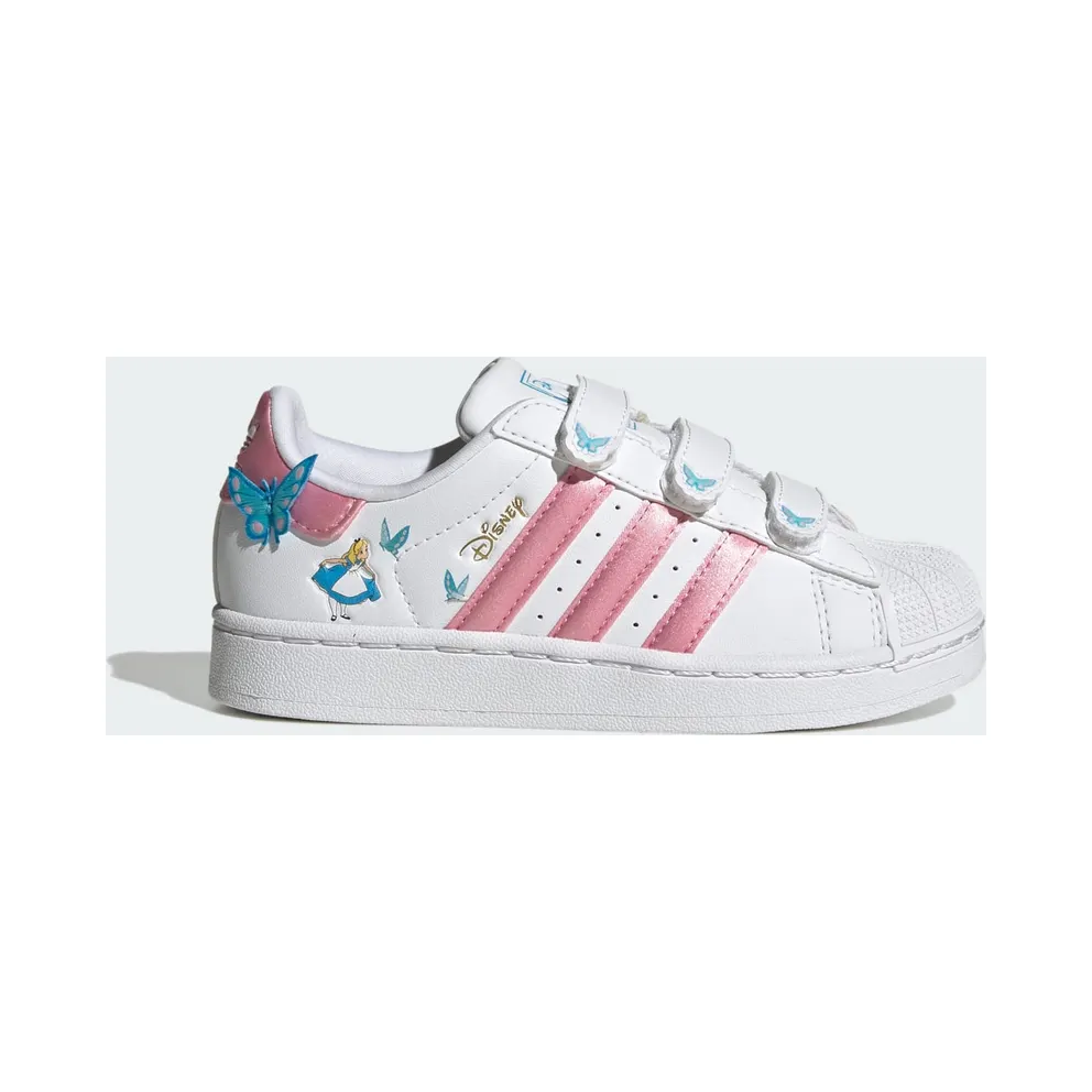 Adidas adidas Disney Superstar II Comfort Closure Cloud White / Light Pink / Lucid Aquamarine (IH1735)