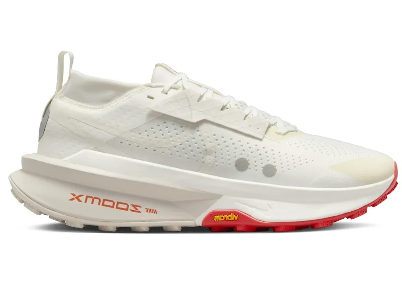 Nike ZoomX Zegama 2 Sail Picante Red Metallic Platinum Phantom (FD5190-103)