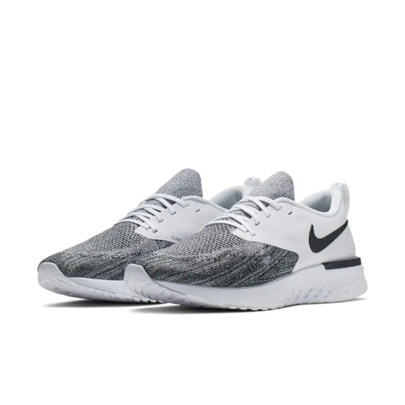 Nike Odyssey React Flyknit 2 White White Black (AH1015-100)