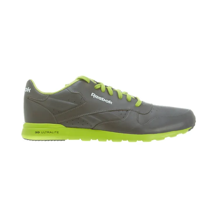 Reebok Cl Lthr Ultralite Ltr Classic R Gry / S Green / White / Black R Gry/S Green/White (Other Brands Reebok)