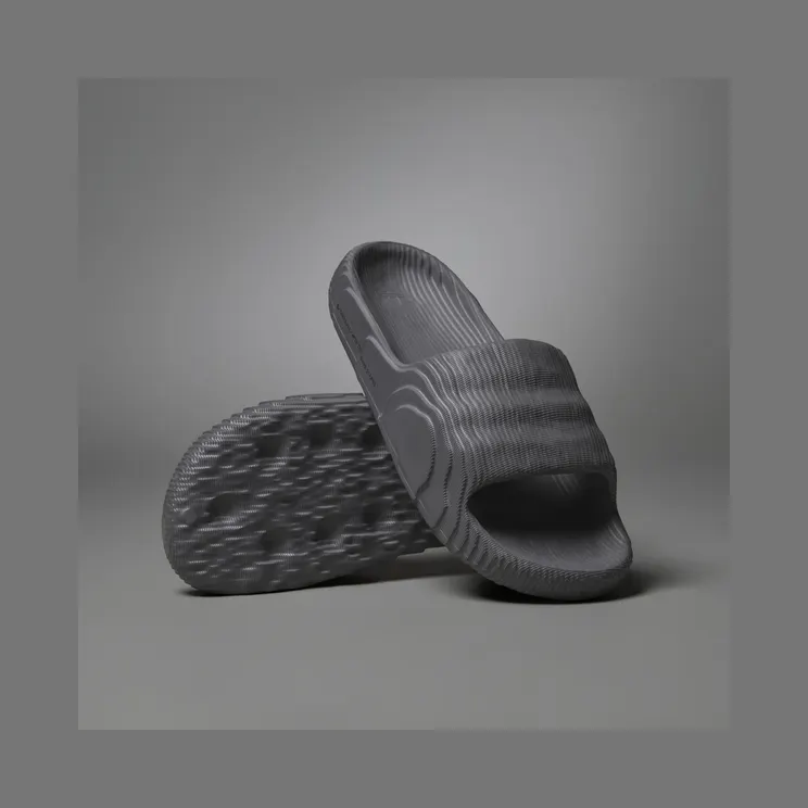 adidas Island Club Adilette 22 Slides “Grey Five / Grey Five / Core Black” (HP6522)