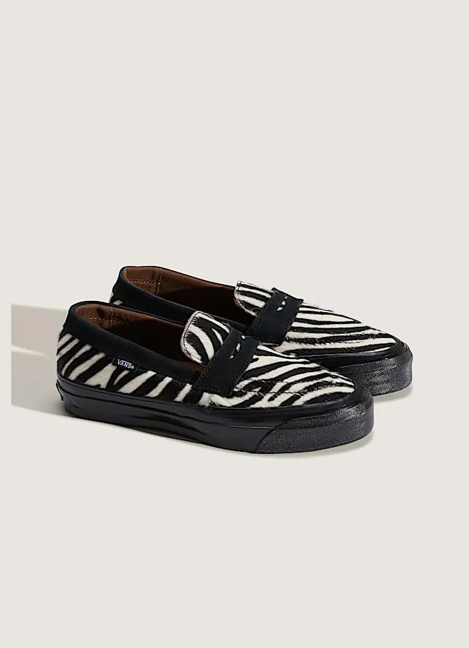 Vans Premium Loafer “Pony Hair Zebra” (VN000VASZBR)