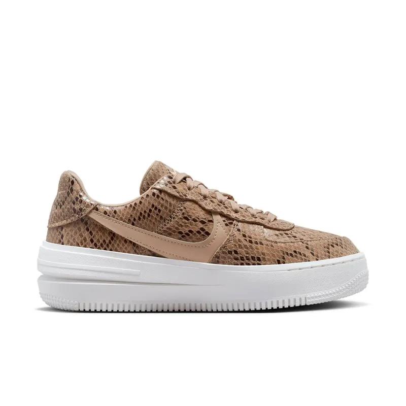 Nike Air Force 1 PLT.AF.ORM Brown Snakeskin Print (FJ4965-200)
