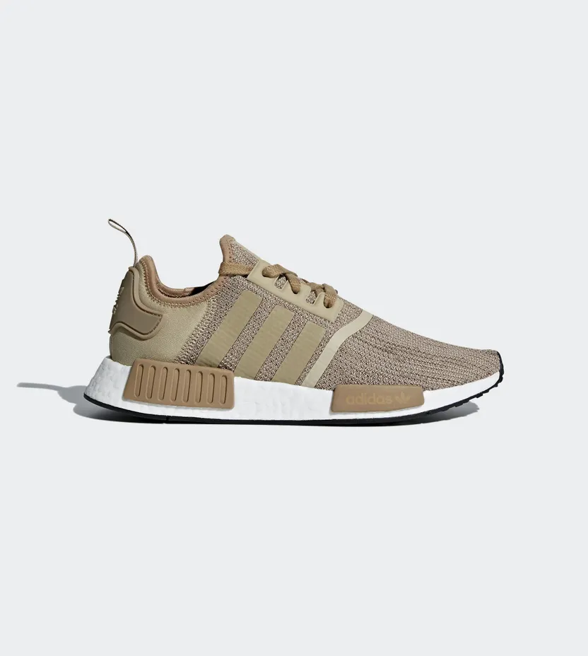 adidas NMD r1 Raw Gold Cardboard-White