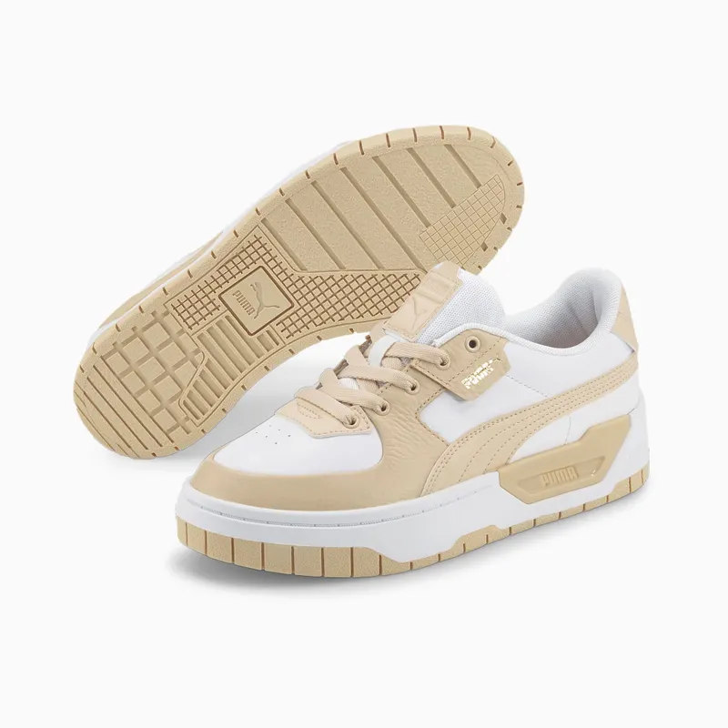 PUMA Cali Dream Lth Women’ White/Shifting Sand (383157-06)