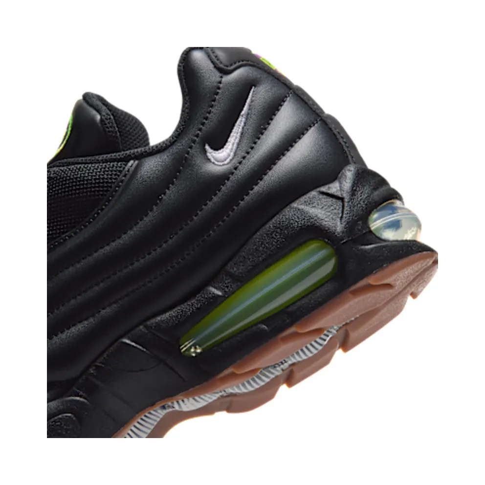Nike Air Max 95 – “Black / Gum Medium Brown / Volt / White” (IQ7127-001)