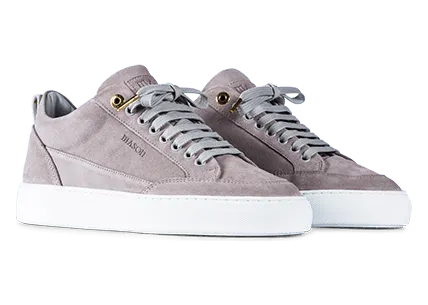 Mason Garments Tia – Suede – Grey Grau (SS19-8A)