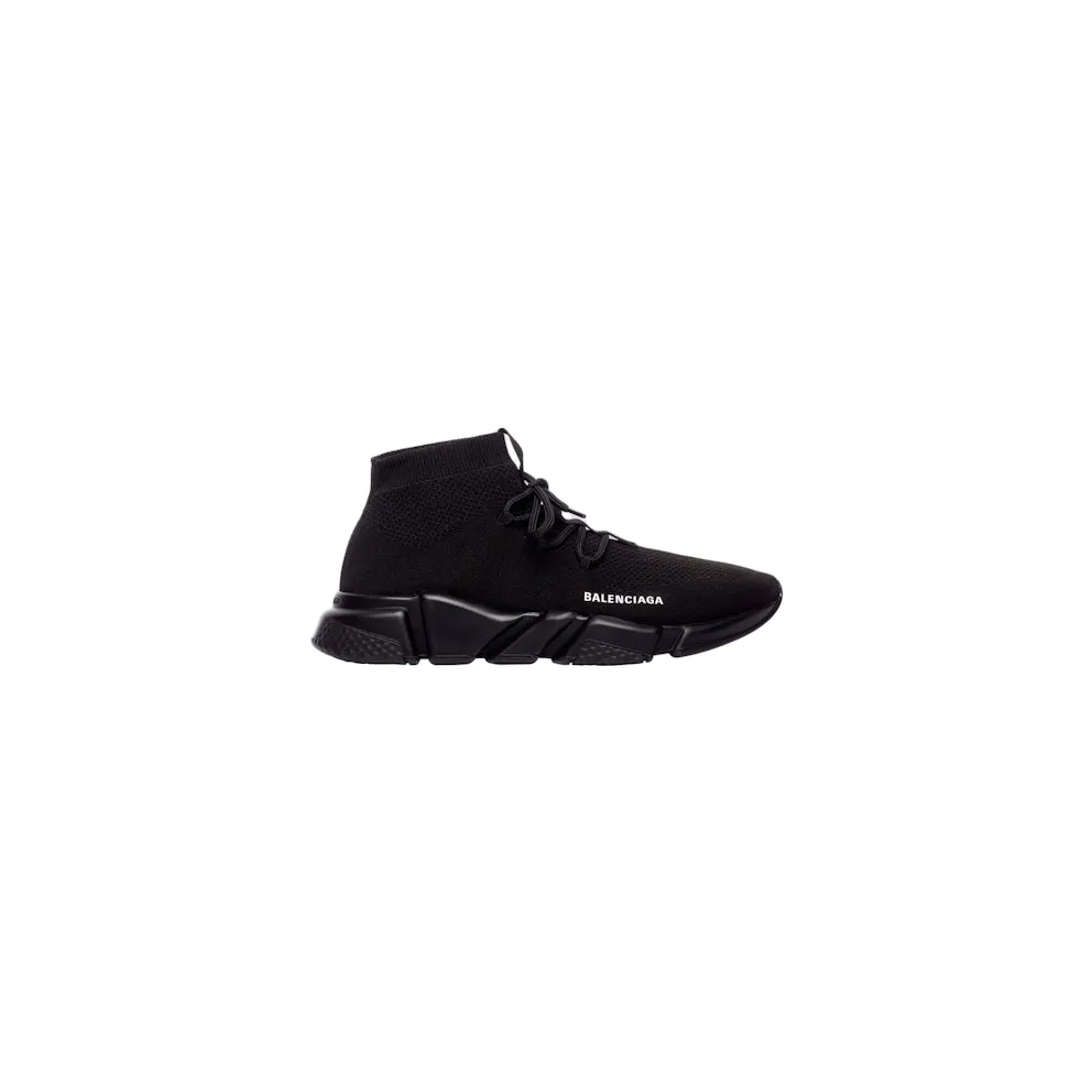 Balenciaga Speed Lace Up Triple Black