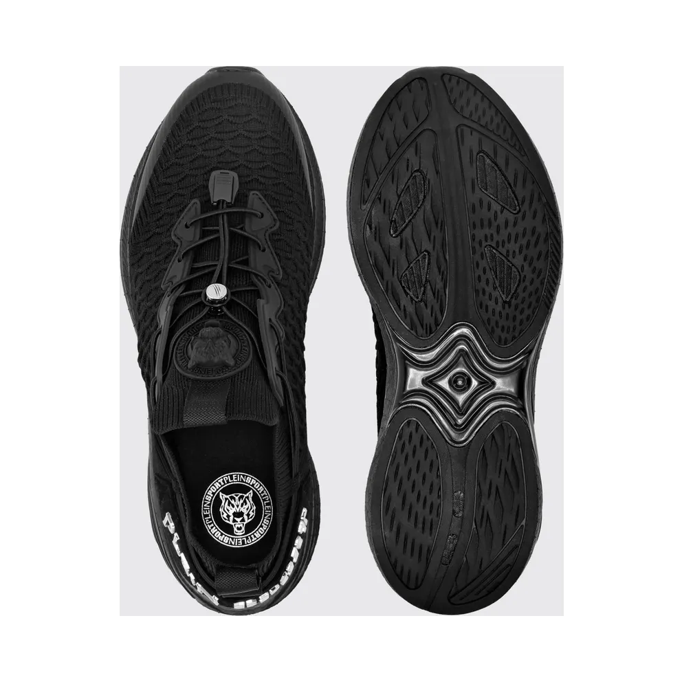 Plein Sport Crochet Knit Black (SAESUSC0751STE003N02)