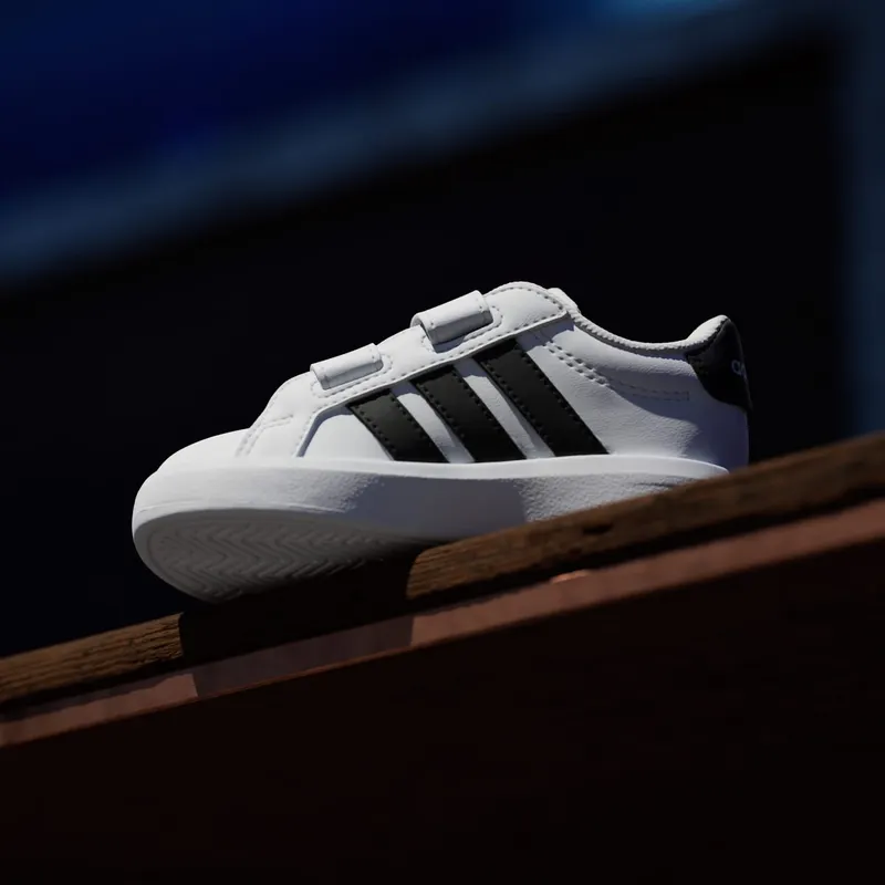 Adidas Grand Court 3.0 Peuters Cloud White / Core Black / Cloud White (HP3534)