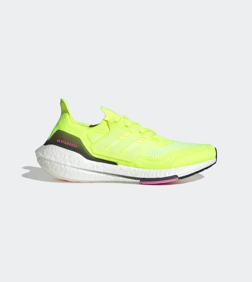 Adidas UltraBoost 21 ‘Solar Yellow’ Solar Yellow/Cloud White/Screaming Pink (FY0373)