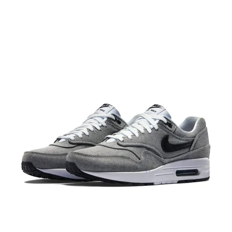 Nike Air Max 1 Canvas White Black Picnic Pack (512033-103)