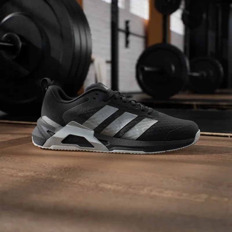 Adidas Dropset Control Training Shoes Core Black / Iron Metallic / Silver Metallic (JQ1448)