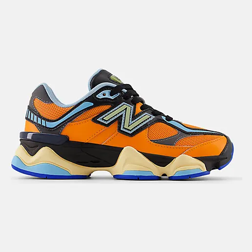 New Balance 9060 GS “Orange/ Black” (GC9060OG)