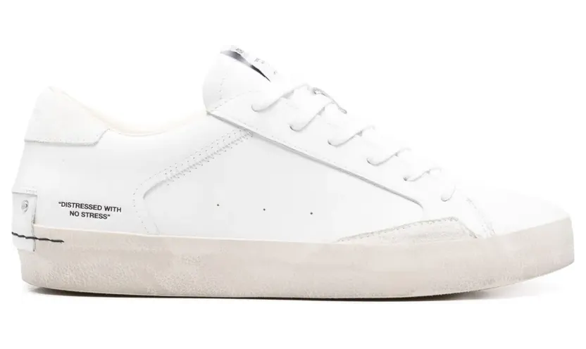 Crime London Distressed Sneakers – Weiß (26019PP5)
