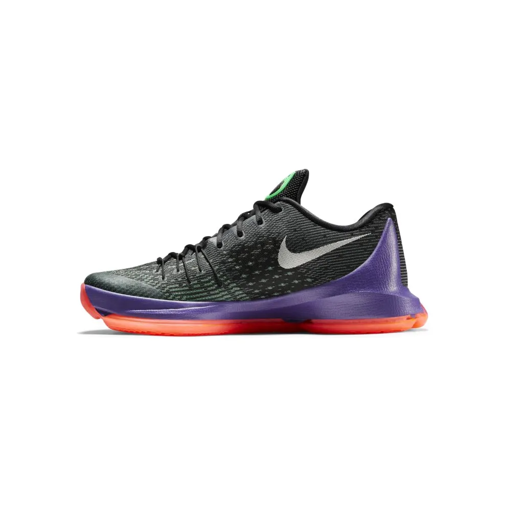 Nike KD 8 Vinary Black/White-Green Shock-Hyper Orange (749375-013)