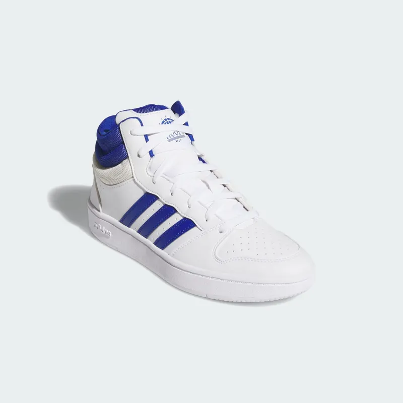 Adidas HOOPS MID CLASSIC Shoes Cloud White / Royal Blue / Orbit Grey (KI1034)