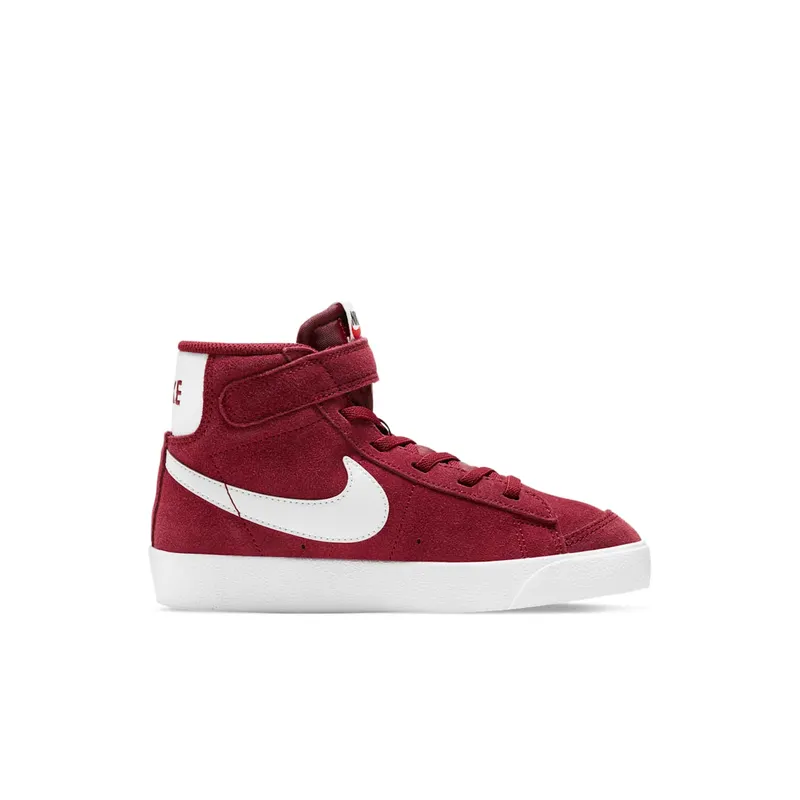 Nike Blazer Mid’ 77 Suede Younger Kids’ Red (DD1850-600)
