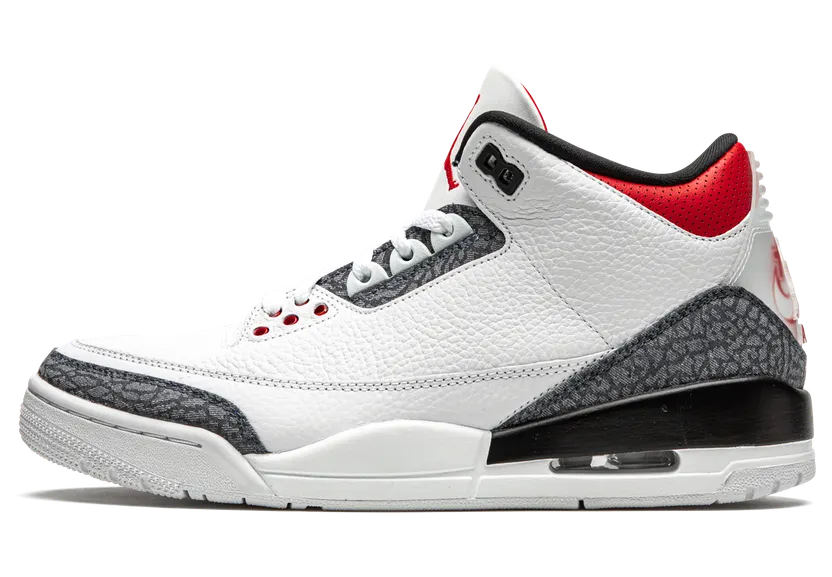 Air Jordan 3 Retro SE CO Japan – Fire Red Denim (CZ6433-100)