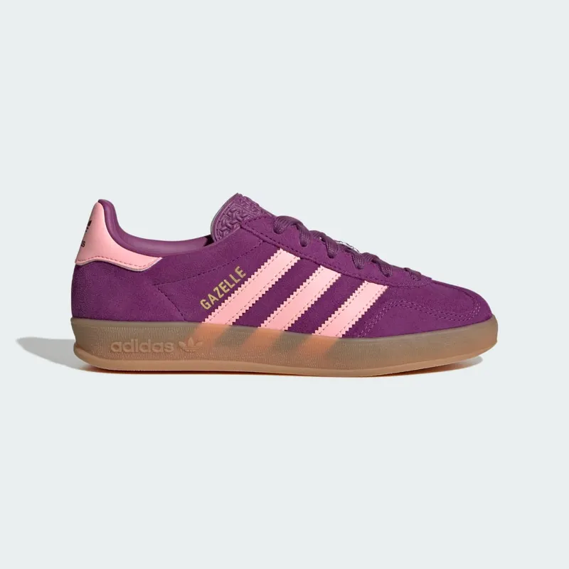 Adidas Gazelle Indoor Kids Rich Mauve / Glow Pink / Cloud White (JP8766)