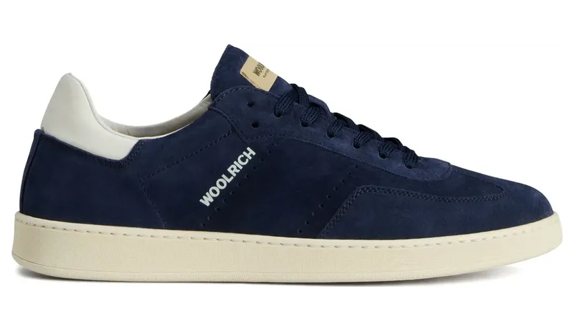 Woolrich aus Wildleder “Blue” (CMWFFO1020MRUWF406)