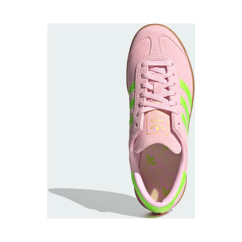 Adidas Hamburg Clear Pink / Solar Green / Gold Metallic (JS0683)