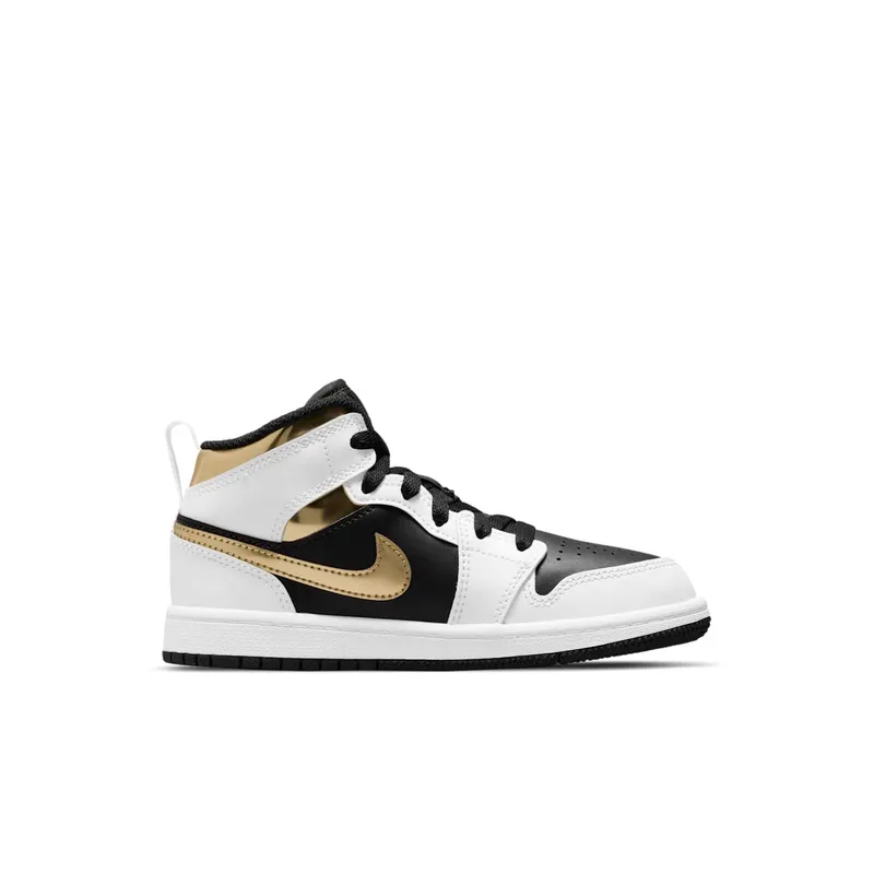 Jordan 1 Mid White Gold (PS) (640734-190)