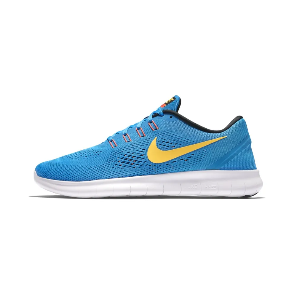 Nike Free RN Heritage Cyan/Laser Orange-Black-Blue Spark (831508-402)