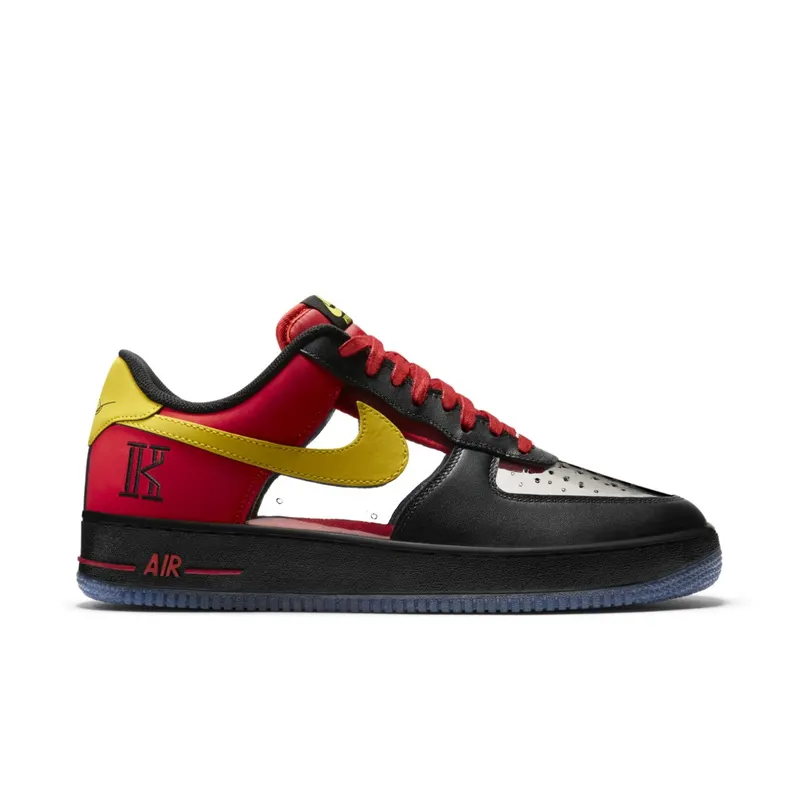 Nike Air Force 1 Low Kyrie Irving Black Red Black/Tour Yellow-University Red (687843-001)