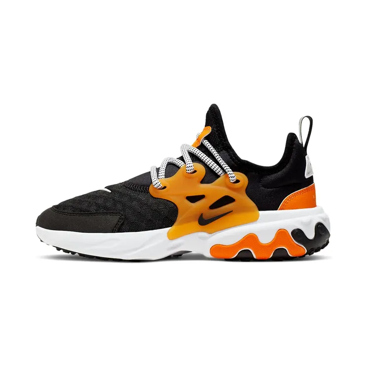 Nike React Presto’Black Ceramic’ GS Black/White/White/Bright Ceramic (CK2403-001)