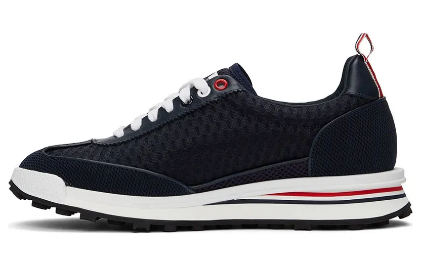 Thom Browne Grey Mesh Tech Runner Sneakers (MFD228B-03193) (3)