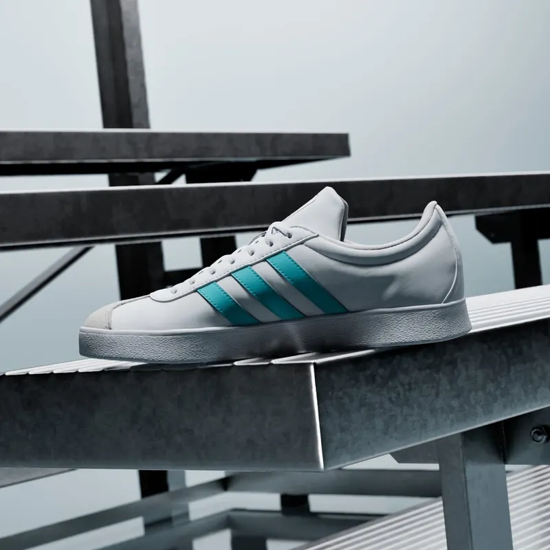 Adidas VL COURT MER Cloud White / Semi Mint Rush / Grey One (KI6078)