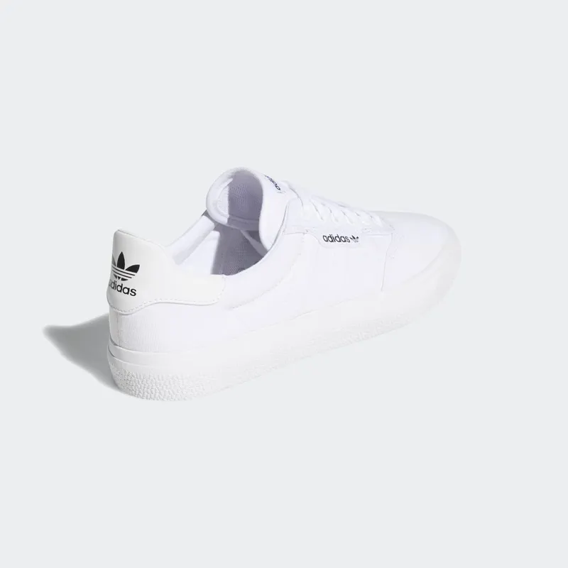 adidas 3MC Vulc Cloud White Cloud White/Cloud White/Gold Metallic (B22705)