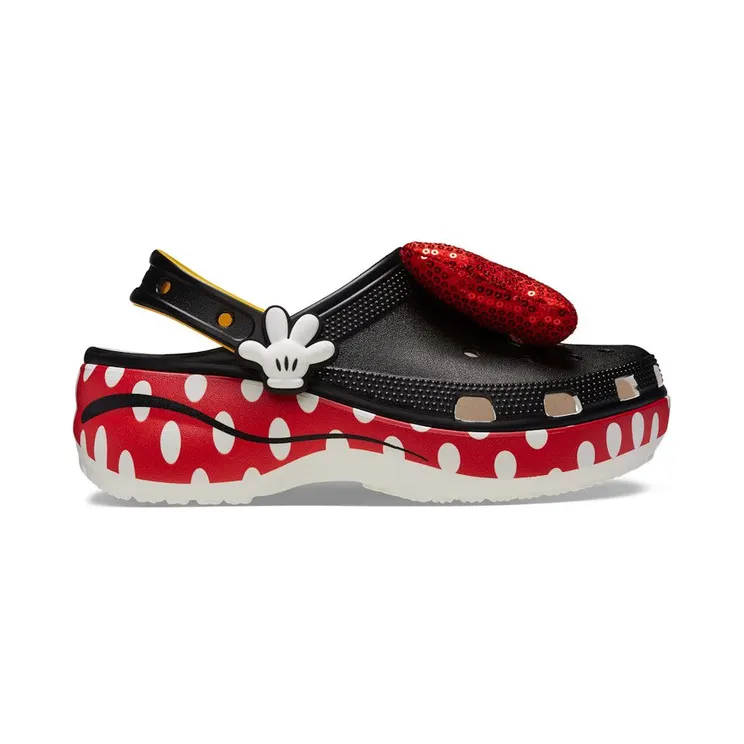 Crocs Classic Platform Clog Disney Minnie Mouse (209896-100)