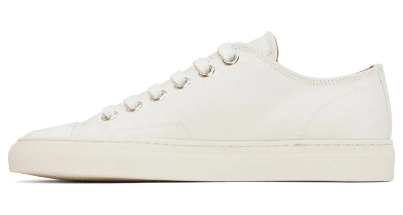 Common Projects White Tournament Low Sneakers (4149) (3)