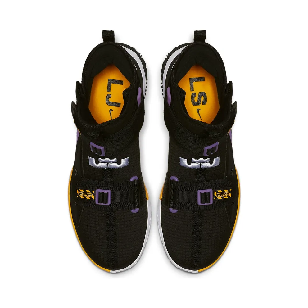 LeBron Soldier 13 Black/White-University Gold (AR4225-004)