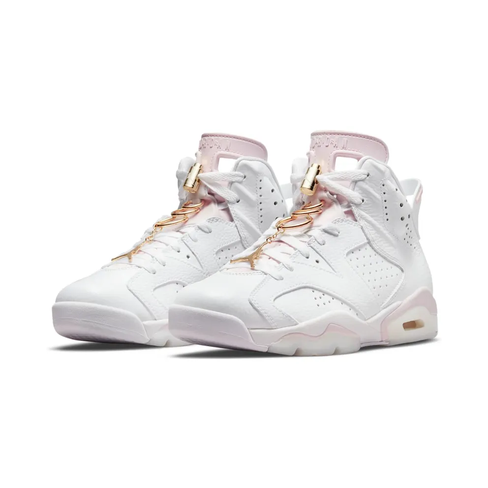 Air Jordan 6 Retro Gold Hoops (2021) (DH9696-100)