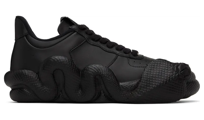 Giuseppe Zanotti Black Cobra Sneakers (RM20035-91702)