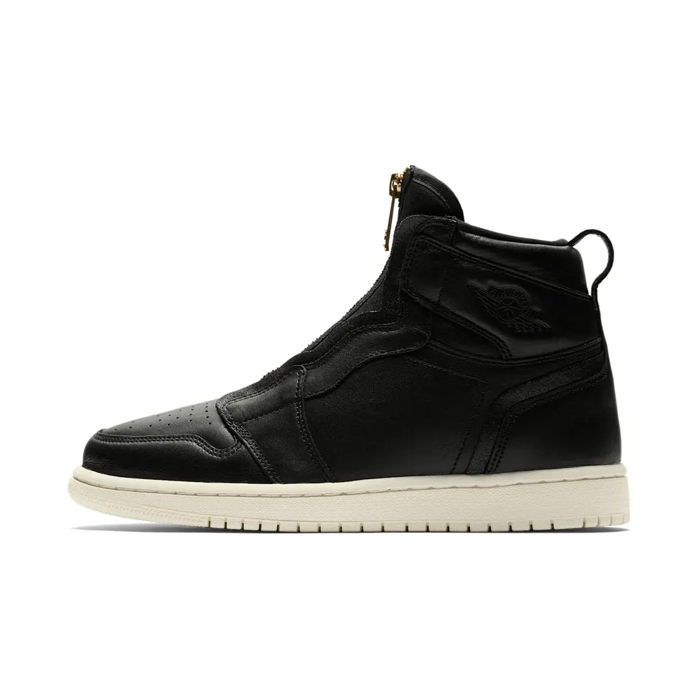 Air Jordan 1 High Zip Damen Sneaker schwarz (AQ3742-016)