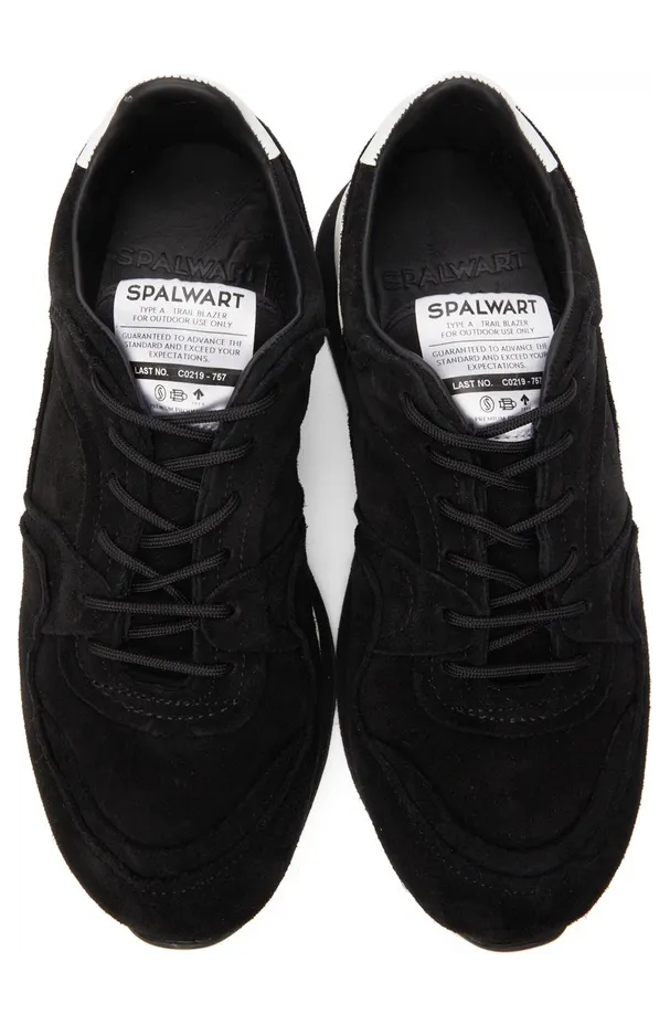 Spalwart Black Suede Trail Blazer Low (BS) Sneakers (22037509999) (5)